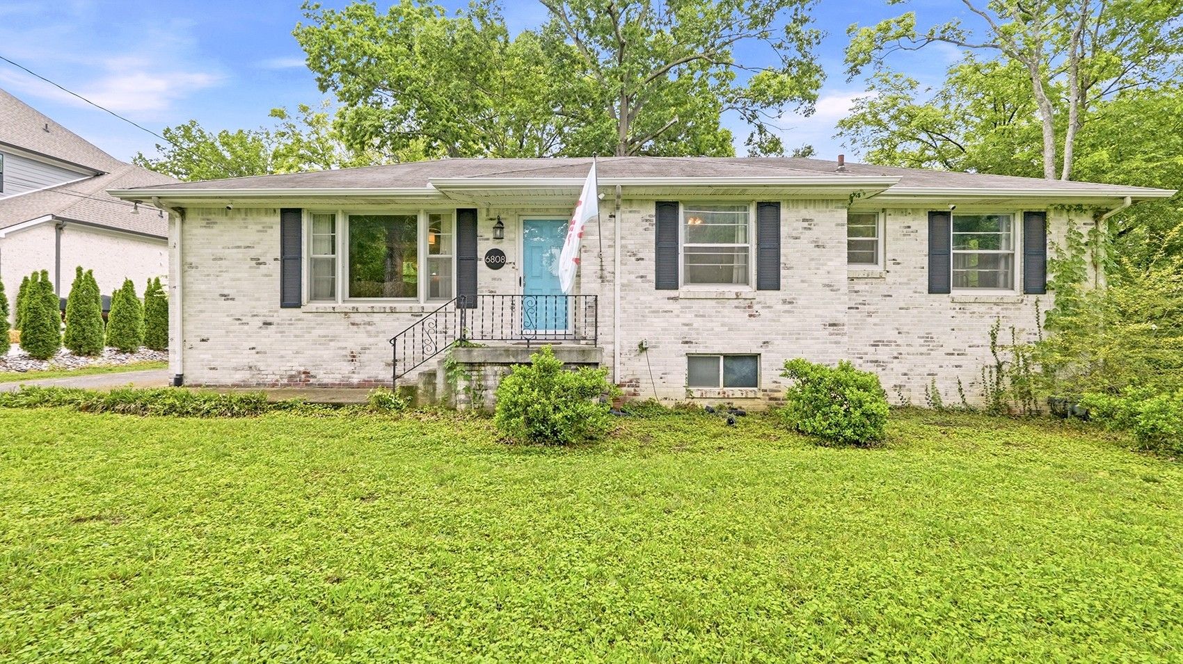 6808 Fleetwood Dr front exterior, Hillwood homes for sale, Hillwood Nashville